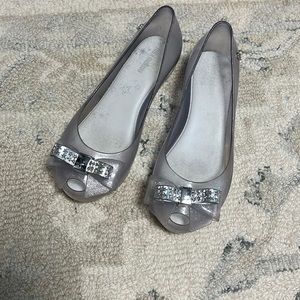 Mini Melissa’s sparkle shoes